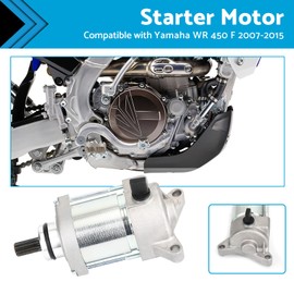MAX COOL Starter Motor Suitable for Yamaha WR 450 F 5tj-81890-30-00 2007-2015 Motorcycle