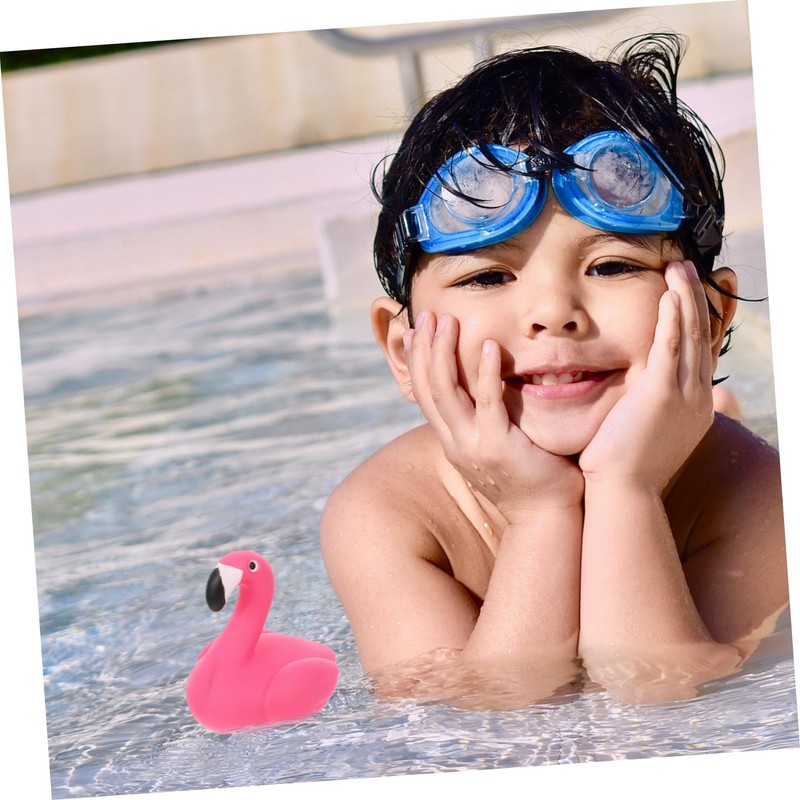 BESPORTBLE 2 Pcs Flamingo Floating Pool Thermometer Digital Thermometer Fahrenheit