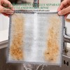 Amzlysdok 20PCS Non-Scratch Wire Dishcloth,Silver Mesh Dish Cloths with Diamond