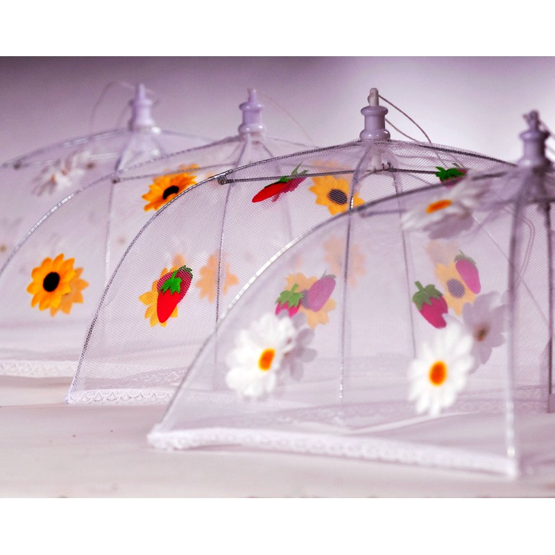 Epicurean 39JN1131ST Polyester with Zinc Plated Steel Frame Food Cover