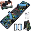 WOYAODONG Push Up Board，Portable Multi-Function Foldable Pushup Fitness Stand for