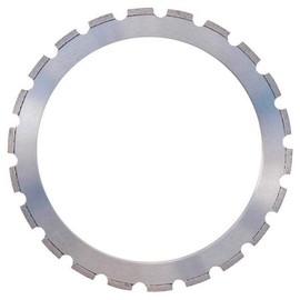 14" Pro Plus Diamond Ring Saw Blade w/New Drive Wheel Cuts Reinforced Concrete, Brick, Block and Stone