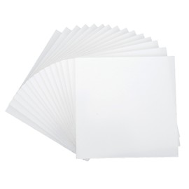 1mm 20PCS Vacuum Forming Splint Sheets Prevent Bubbles Professional Thermoforming Material Hard Sheets for Modeling Projects Square
