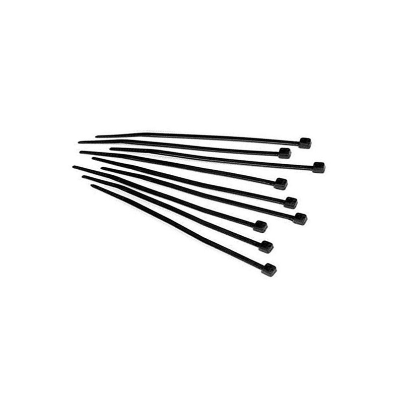 kippen 9015D Pack of 50 Pieces of Cable Ties Black