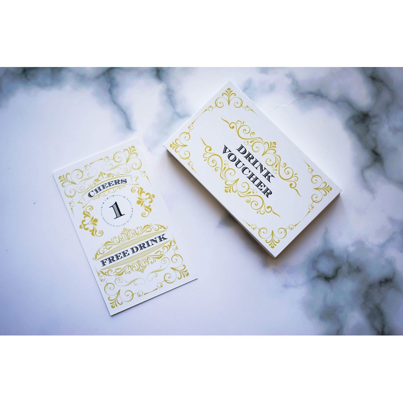 RXBC2011 100 Free Drink Tickets Coupons for a Free Drink