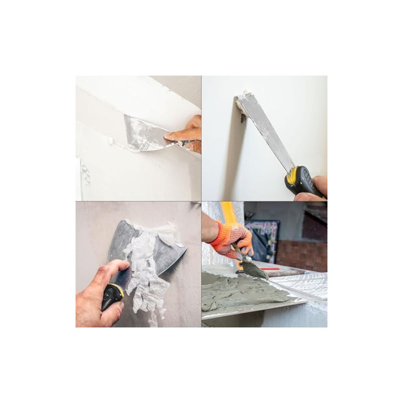 Putty Knife Scraper Set, 2" 4" Spackle Knife 2Pack, Stainless