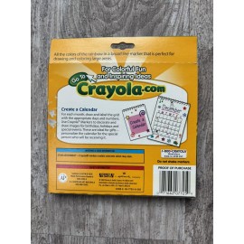 Crayola Markers. Assorted Colors. 10 Count.