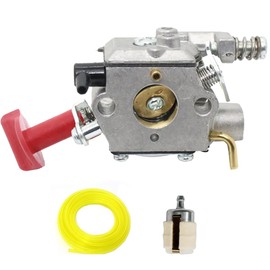 ZAMDOE Carburetor for Echo CS2600 CS2600C CS2600ES CS2700 Chainsaw for Walbro Carb WT-843 WT-843-1 WT-1008 for Shindaiwa 269 Prima Series A021519-0650 Carb Replacement, with Fuel Line, Fuel Filter
