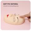 ANNAFRIS Lash Mannequin Head,Eyelash Mannequin Head with Eyelids,Lash Extension Training