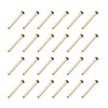 XAOHOME Pegboard Hooks, 24pcs Exclusive Brass Pegs Fittings for Peg