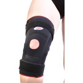 TSM Sportbandage Kniebandage aktiv Stabil mit POM-DG-Schiene, XL, 2172-2