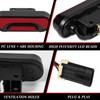 LadyRosian 2PCS LED Tail Light Red Taillight Assembly Stop Light