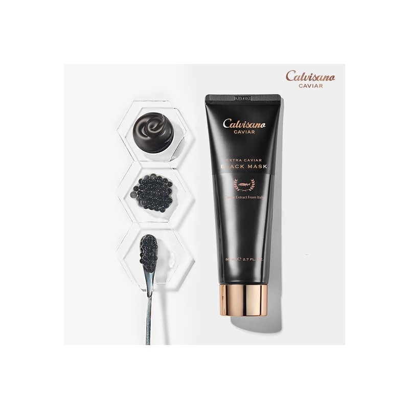[Headquarters] Calvisano Extra Caviar Black Mask / [본사] 칼비사노 엑스트라