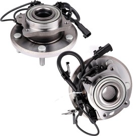 ECCPP Wheel Hub and Bearing Assembly Rear Left 512478 fit for Dodge Journey 2009-2017 5 Lugs Wheel Bearing Hubs with ABS 2pcs