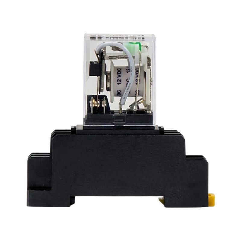 Oberlich - Relevador de 8 Pines con base, 110 V,