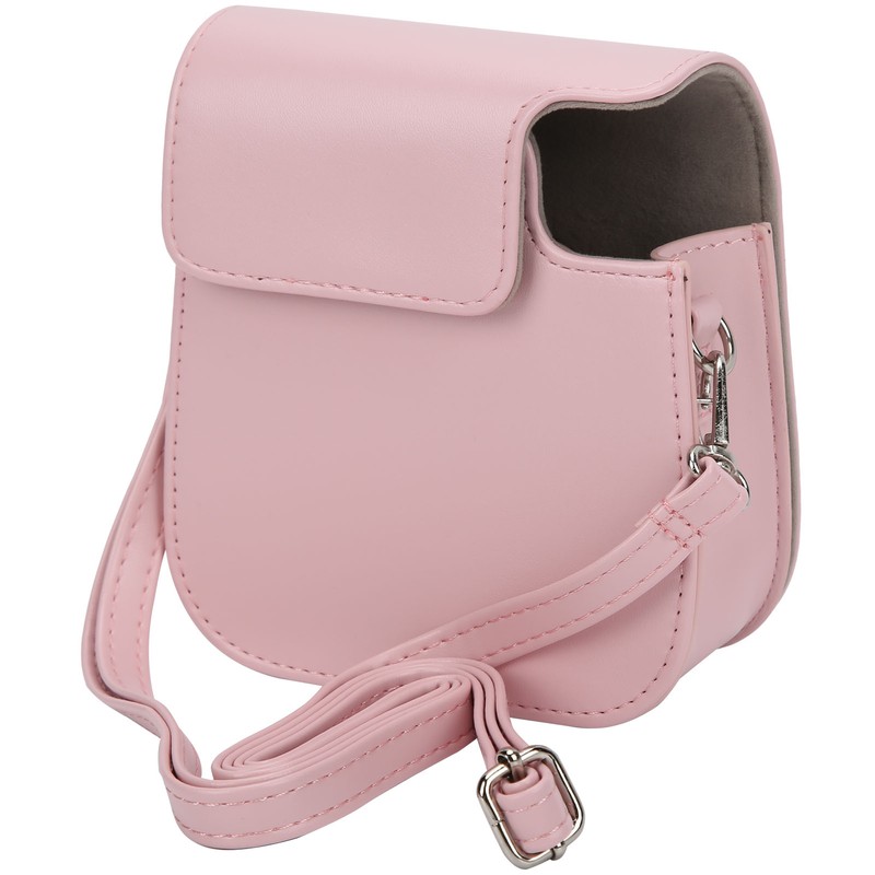 PU Leather Antidrop Retro Shoulder Protective Camera Bag Pouch for