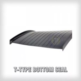 Clopay Garage Door Bottom Seal - Gray - Weatherstrip - T Type 3.75 " Wide 3 3/4" - 12 FT  - Bottom Seal