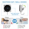Khdrvok Heavy Duty Vacuum Suction Cup Hooks Powerful Suction Cup