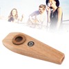 Wood Kazoo Smooth Kazoo Musical Instrument Portable Kazoo Toy Party