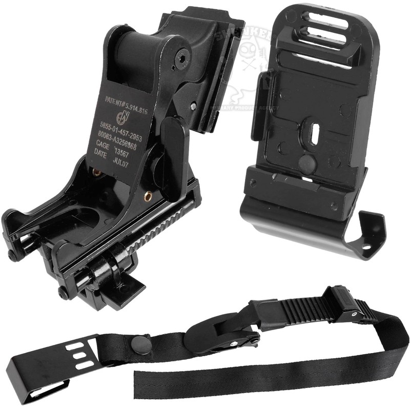SHENKEL SRHM Helmet NVG Mount Stay & MICH Night Vision