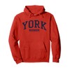 York Pennsylvania PA College University Style Blue Pullover Hoodie