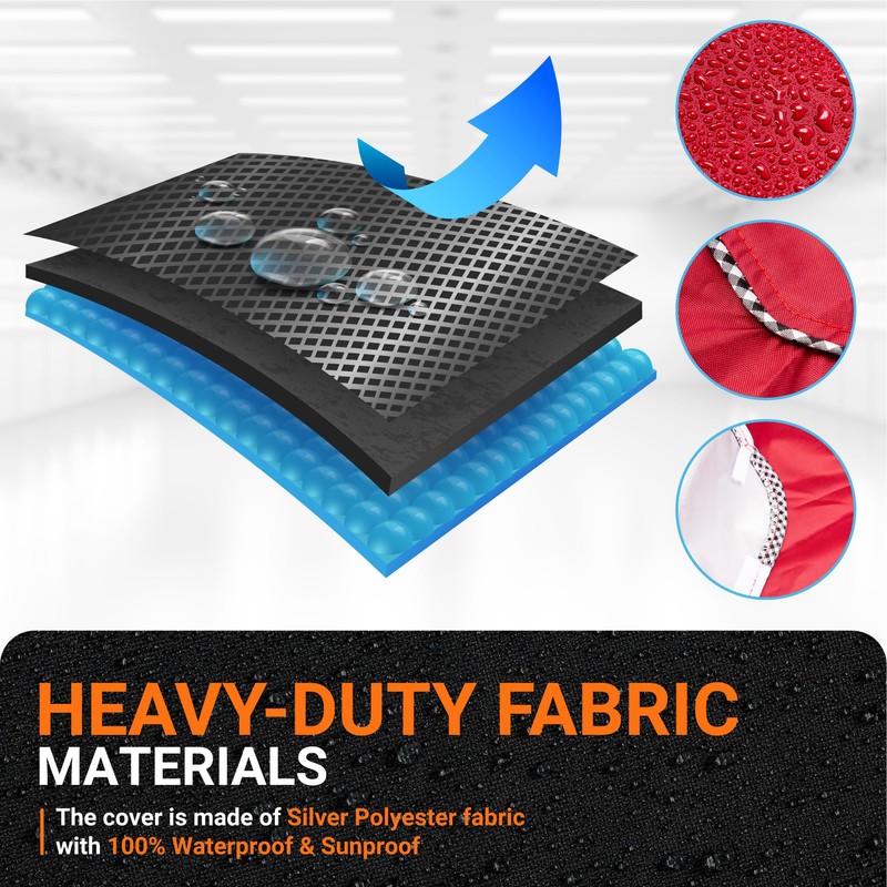 BlueStars Washing Machine Cover For Front-load Washer/Dryer - Premium Outdoor