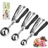 Ice Cream Scoop Set of 3