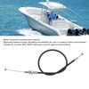 2PCS Throttle Shift Cable 61N 26311 00 Stainless Steel Boat