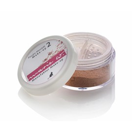 marie w. - Make Up Powder No. 2, Rich Powder Makeup for Light to Medium Complexion, Light Skin - Vegan Natural Cosmetics - 5 g