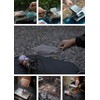 キャンピングムーン(CAMPING MOON) 網トング 焼網ハンドル キャンプ バーベキュー BBQ 網用フックハンドル 小型 2個組