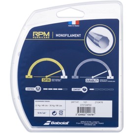 Babolat RPM Hurricane 16g Yellow Tennis String (2 Sets)