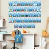 37 Pcs Alphabet for Classroom Wall Under The Sea Bulletin