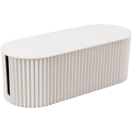 Zerodis Caja Organizadora de Cables, Soporte de Cable de Cubierta Eléctrica con Tapa Organizador de Escritorio de Oficina en Casa para Ocultar Cables