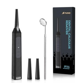 Electronic Tonsil Stone Remover Vacuum, 5X Magnifying Mirror, 3 Modes, LED Light Mouthwash, Bad Breath Water Flosser