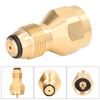 Kadimendium Propane Tank Refill Adapter 1LB Solid Brass Universal Mini