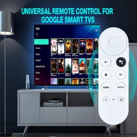 MOVHEIYL G9N9N Replacement Voice Remote Control for Google Chromecast 4k Snow TV GA01920-US, GA01409-US, GA01923-US, GA01919-US