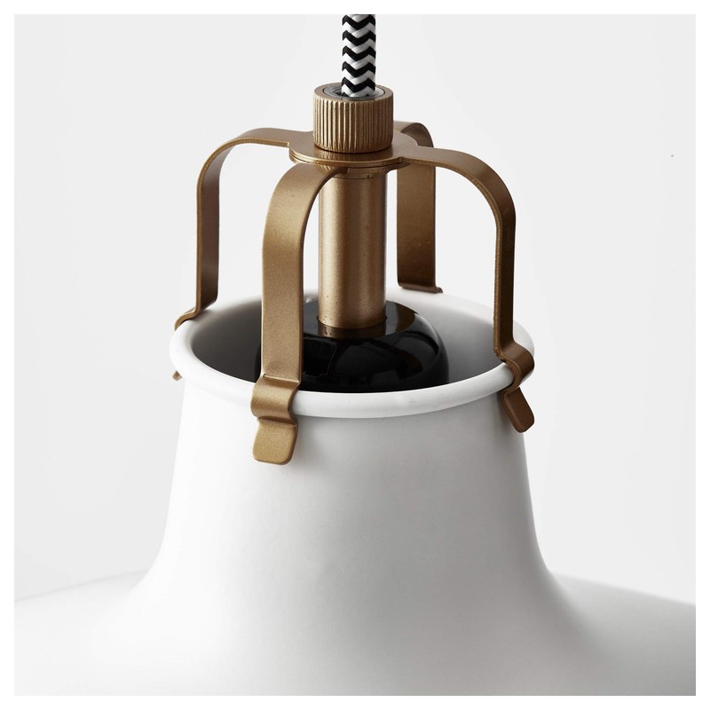 IKEA 103.909.75 Ranarp Pendant Lamp, Off-White