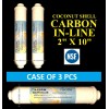 PUROFLO Post Inline Carbon GAC Water Filter for Reverse Osmosis