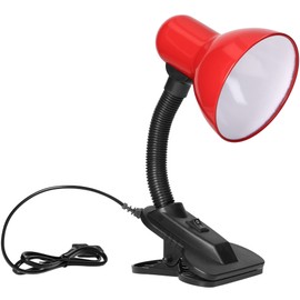 Virone LATSA Reading Lamp Bed E27 with Clip 40 W Steel + Plastic (Red)
