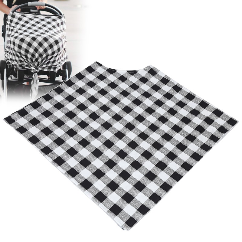 Breastfeeding Scarf Poncho MultiFunction Baby Nursing Cover Infant Car Seat