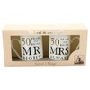 Widdle Gifts Ltd 50th Anniversary Set of 2 China Mugs