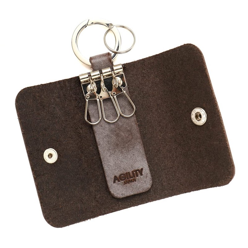 Agility affa "Balquet" Key Case, Slim, Compact, Vertical Type, 3