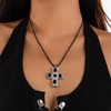 ALRNBY Cross Necklace for Women Men Trendy Gold/Silver Layered Cross