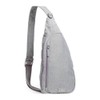 Vera Bradley Essential Sling Backpack Medium Heather Gray