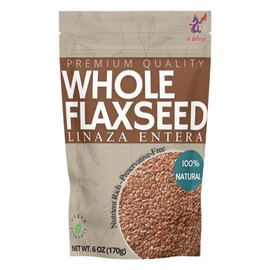 ALEBRIXES | Whole Flaxseed 6 Oz (170 g) - Premium Quality Flaxseed | Linaza Entera de Calidad Premium | Imported from Mexico