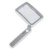 Rectangular Magnifying Glass 4X 3 LED Modes Touch Control Ergonomic