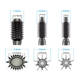 Hair Dryer Brush, Hair Brush Blow Dryer and Volumizer, One-Step Hot Air Brush for Drying, Straightening, Volumizing