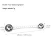Measuring Spoon,CISHNOU Stainless Steel Double Headed Measuring Spoon Coffee Spoon