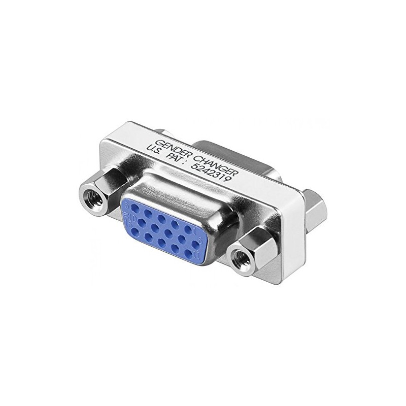 Goobay 33420 Gender Changer D-SUB - D-SUB female (15-pin) >
