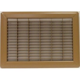 Imperial RG0785 14 x 30-Inch Heavy Gauge Steel Floor Return Air Grille, Brown